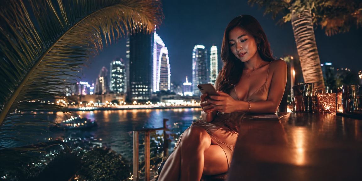 Giao diện casino trực tuyến neon tại Hồ Chí Minh trên điện thoại di động